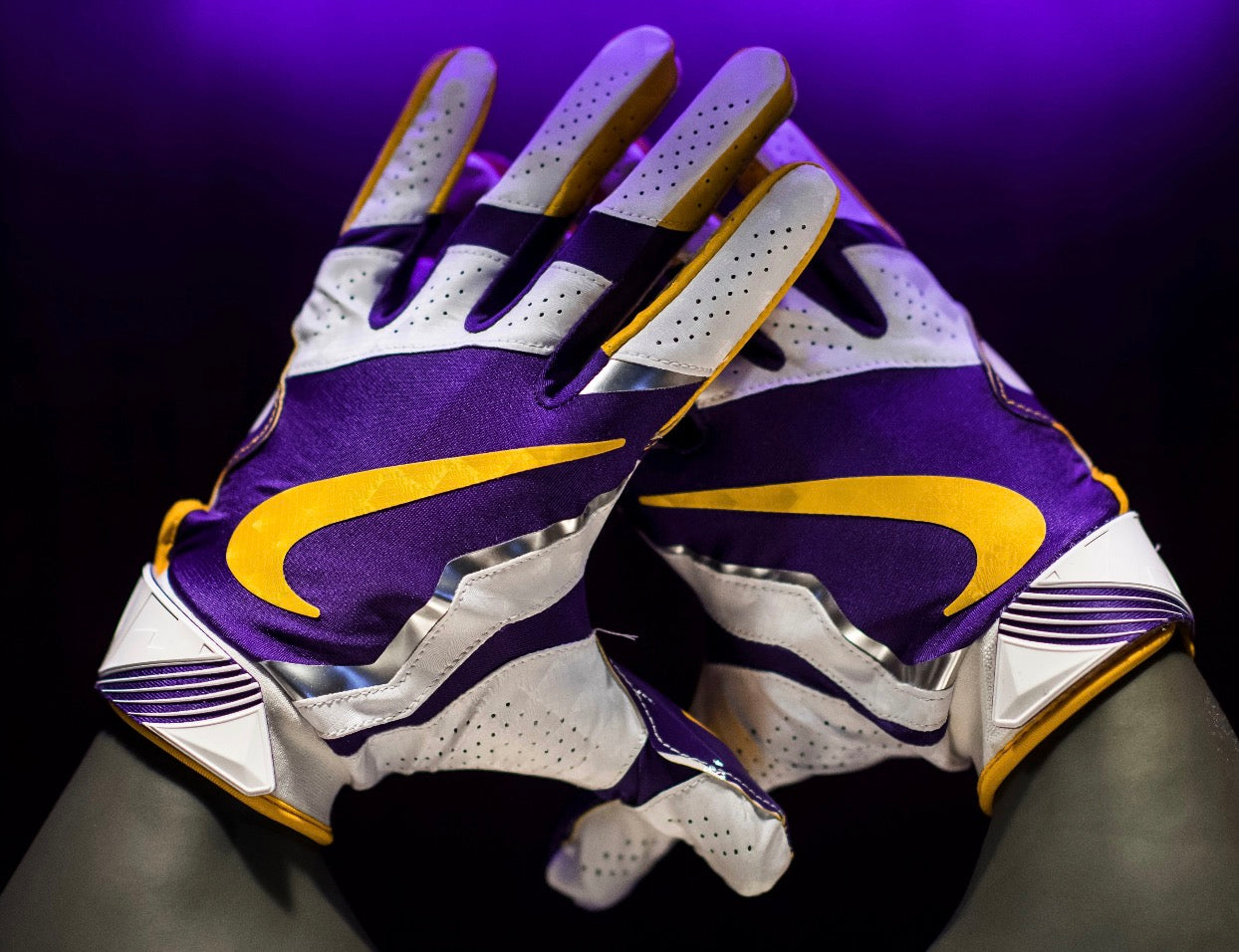 LSU purple/gold heat